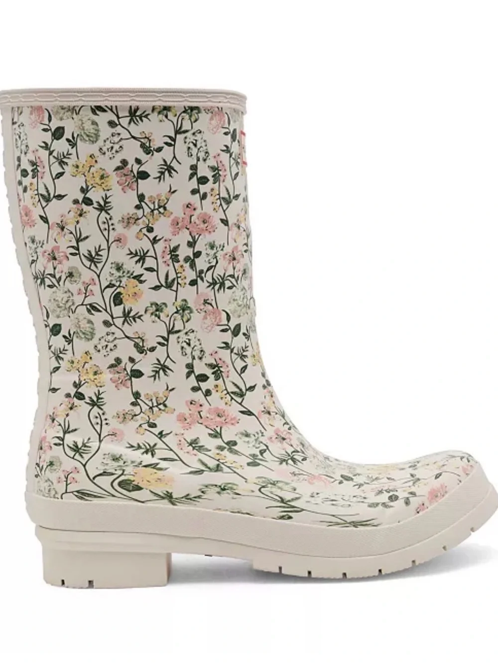 (Ew)Hunter Women's Floral Tall waterproof Rain Boots